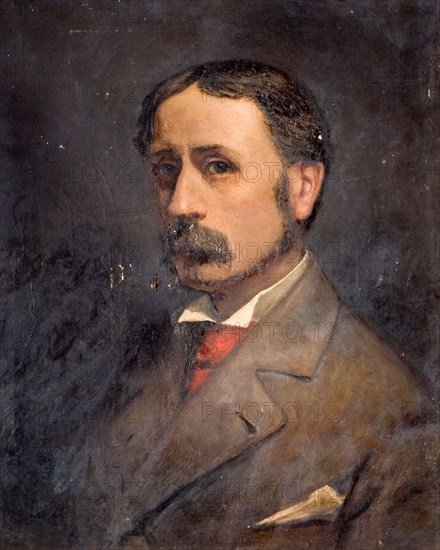 Self Portrait of George Warren Blackham, late 19th-early 20th century.