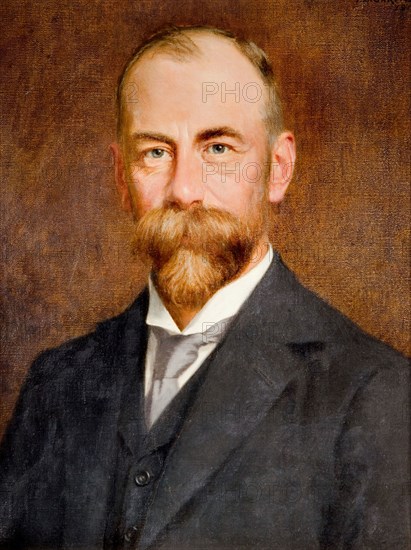 Portrait of Barrow Cadbury, 1912.