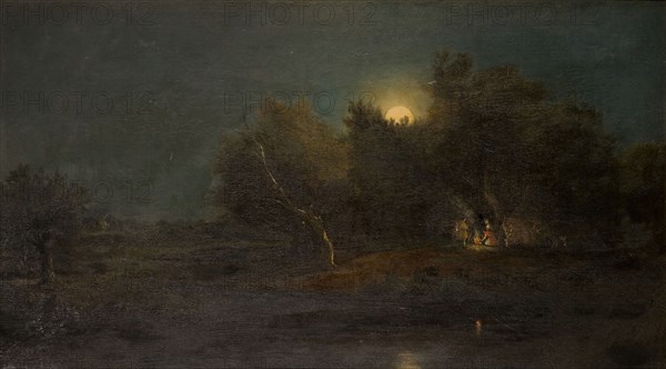 Moonlight Scene, 1800-1850.