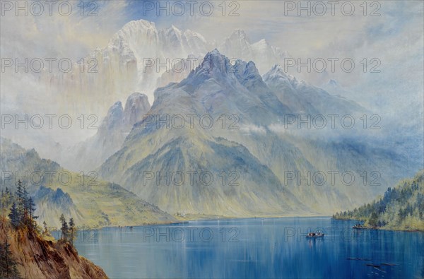 Mt Civetta, 1867.