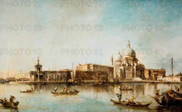 Santa Maria della Salute and the Dogana, Venice, 1760-1790.