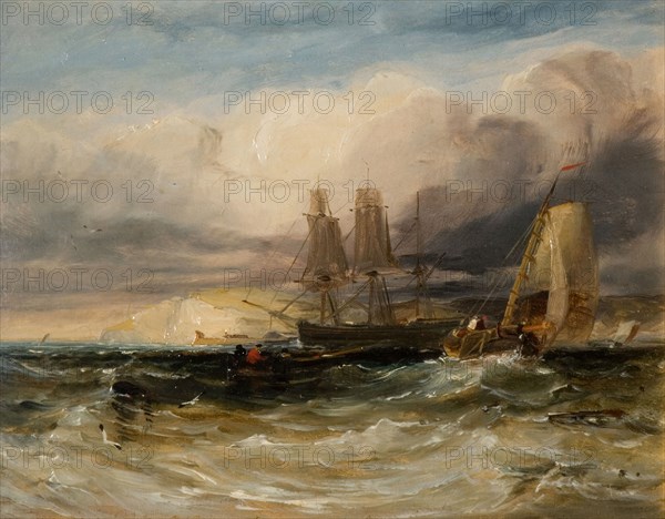 On The Thames - Tilbury Fort, 1840.