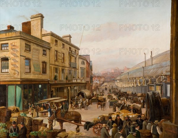Worcester Street, Birmingham, 1883.  Creator: A. Freeman Smith.