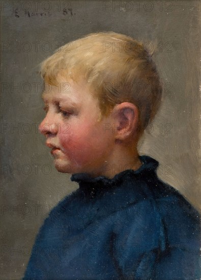 Head Of A Fisher Boy, 1887.