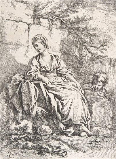 The Young Girl Resting, 1756.