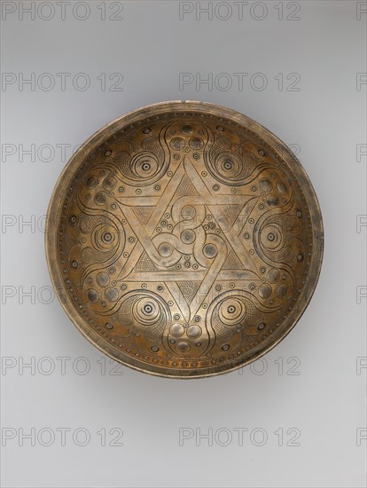 High-Tin Bronze Bowl, present-day Afghanistan, 12th century.