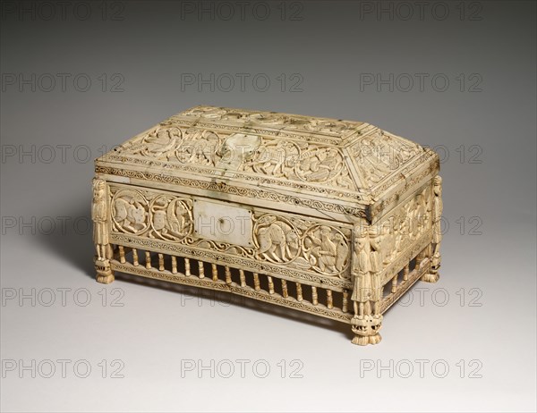 Morgan Casket, Southern Italy, 11th-12th century.