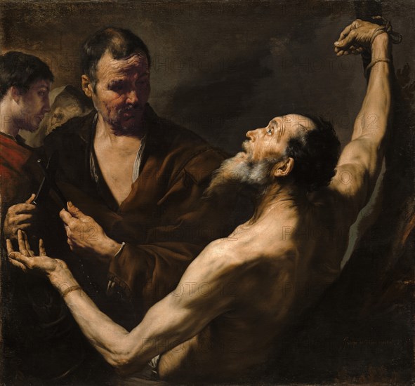 The Martyrdom of Saint Bartholomew, 1634.