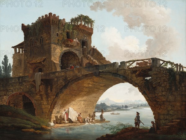 The Ponte Salario, c. 1775.