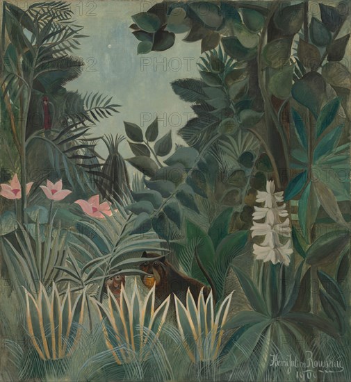 Douanier Rousseau, La jungle équatoriale