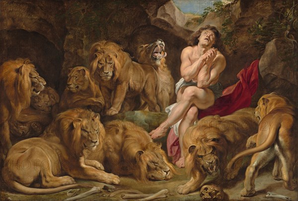 Daniel in the Lions' Den, c. 1614/1616.