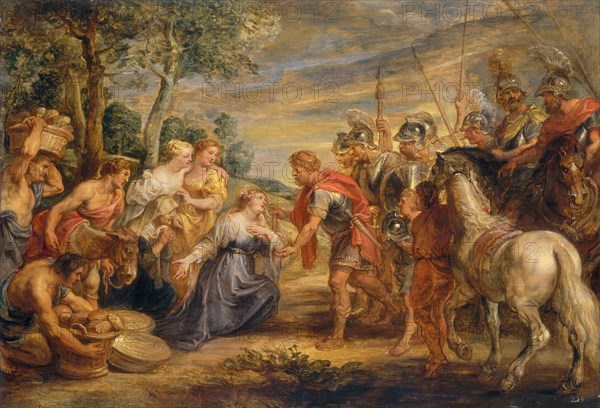 The Meeting of David and Abigail, c. 1630.