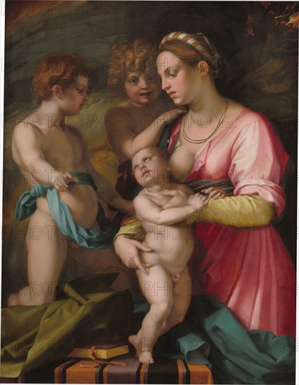 Charity, before 1530.