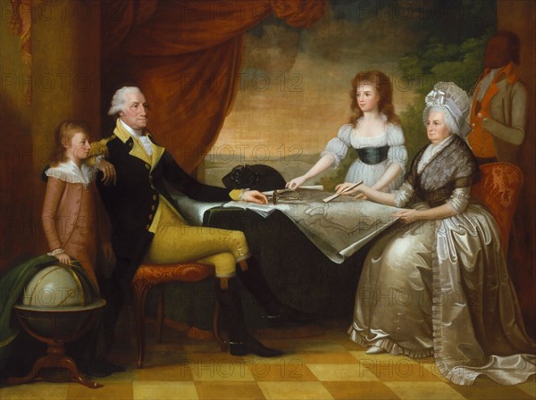 The Washington Family, 1789-1796.
