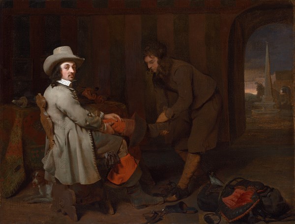 Anthonij de Bordes and His Valet, c. 1648.