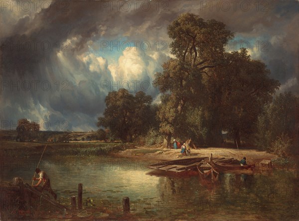 The Approaching Storm, 1849.