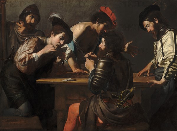 Soldiers Playing Cards and Dice (The Cheats), c. 1618/1620.