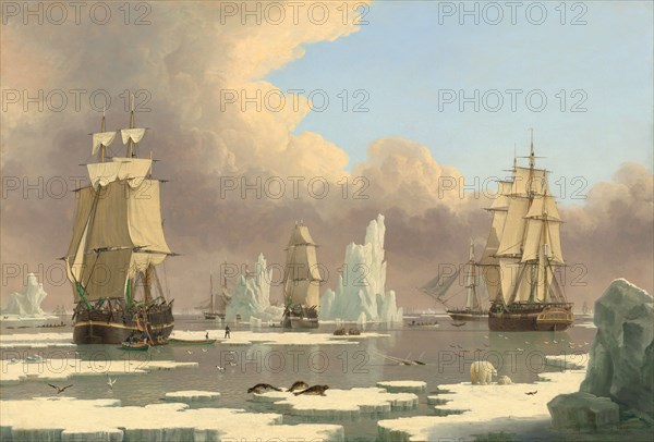 The Northern Whale Fishery: The "Swan" and "Isabella", c. 1840.