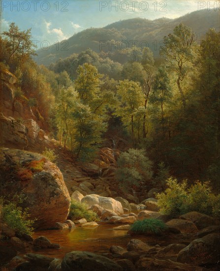 Scene in the Catskills, 1858.