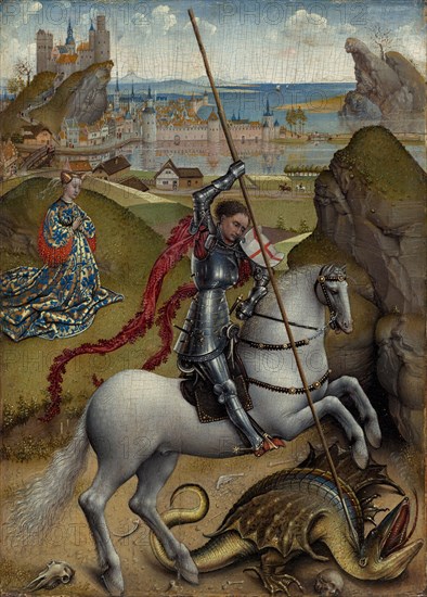 Saint George and the Dragon, c. 1432/1435.