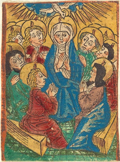 The Descent of the Holy Ghost, c. 1490.