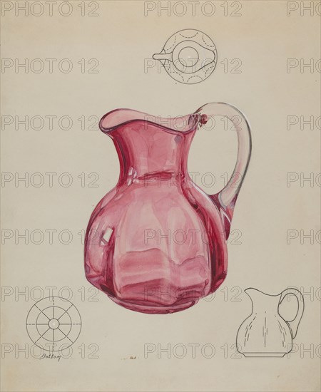 Ruby Pitcher, c. 1936.