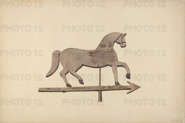 Horse Weather Vane, 1939.