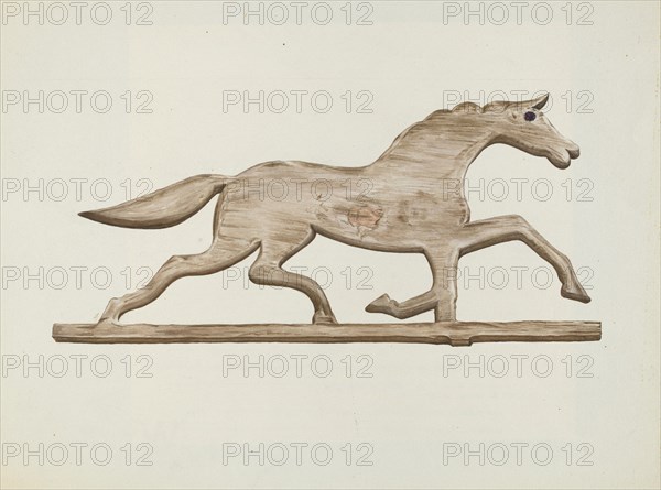 Horse Weather Vane, c. 1938.