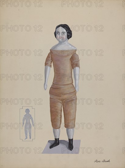 Doll - "Nancy Lou", c. 1937.