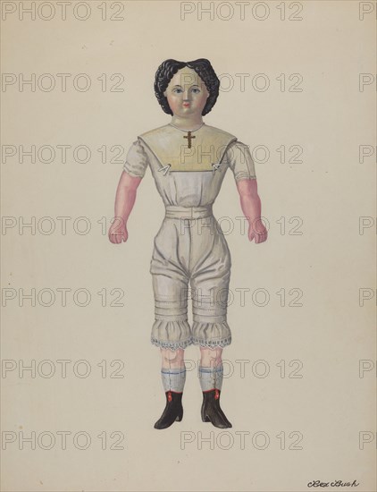 Greiner Doll "Minerva", c. 1937.