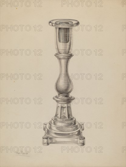 Candlestick, c. 1938.