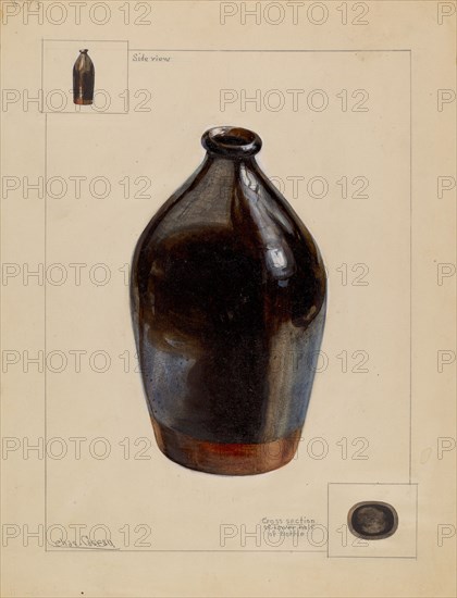 Flask, c. 1936.