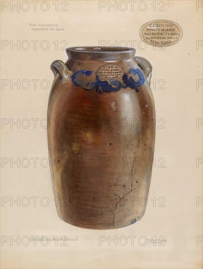 Jar, c. 1936.