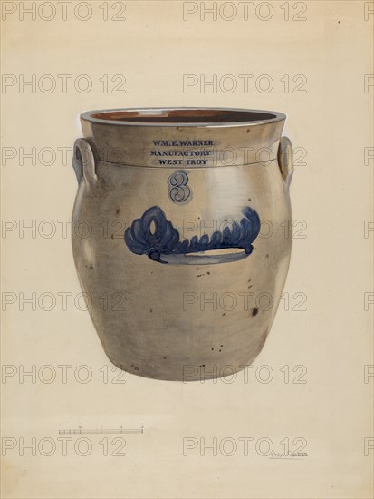 Crock, c. 1936.