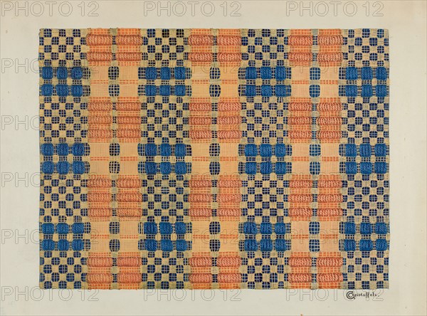 Coverlet, c. 1937.