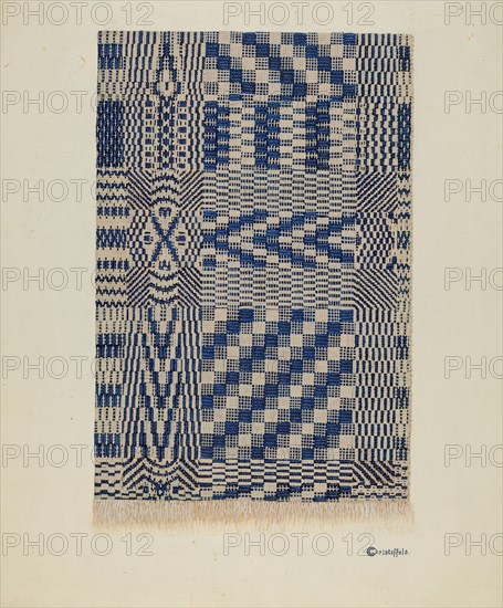 Coverlet, 1935/1942.