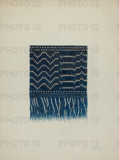 Coverlet, c. 1940.