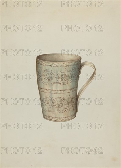 Cup of Horn, c. 1940.