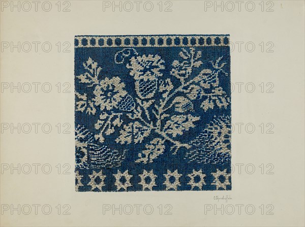 Coverlet, c. 1940.