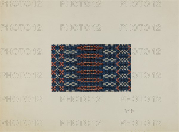 Coverlet, c. 1940.