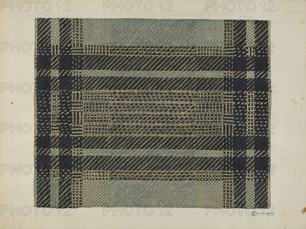 Coverlet, c. 1940.