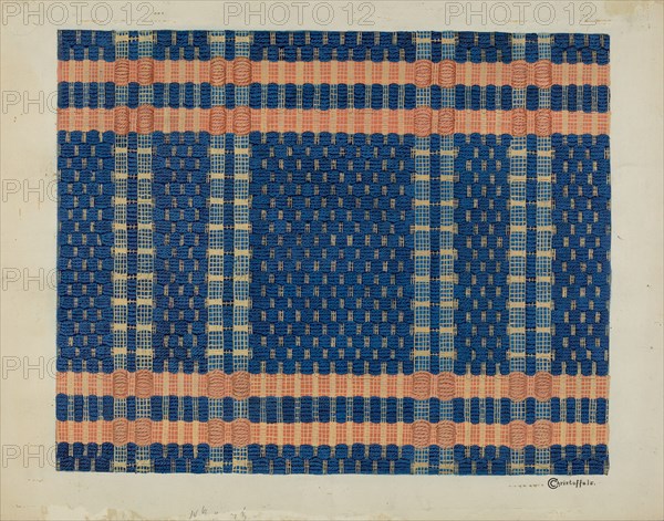 Coverlet, c. 1937.