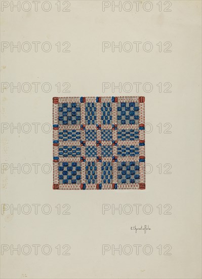 Coverlet (Section), c. 1940.