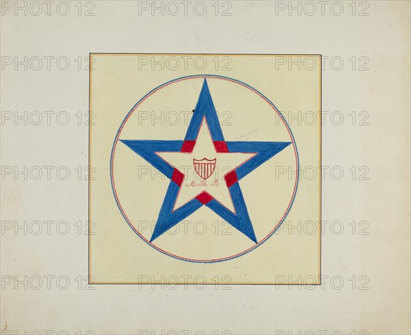 Pieced Autograph Quilt (1 Piece), c. 1936.