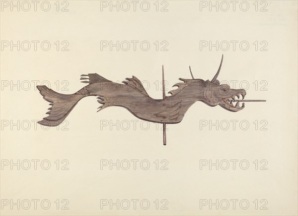 Dragon Weather Vane, 1935/1942.