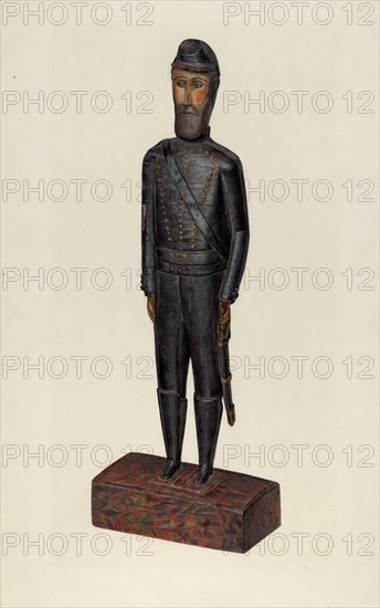 Civil War Soldier, c. 1940.