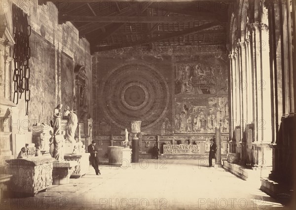 Pise: Corridore del Camposanto, c. 1870.