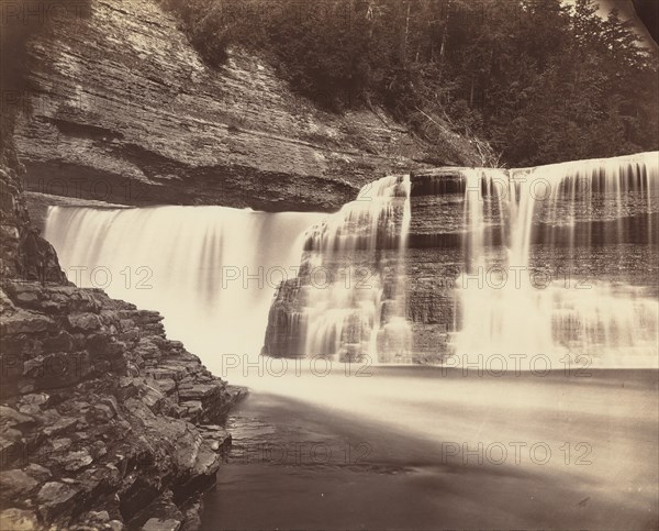 Trenton Falls, New York, c. 1870.