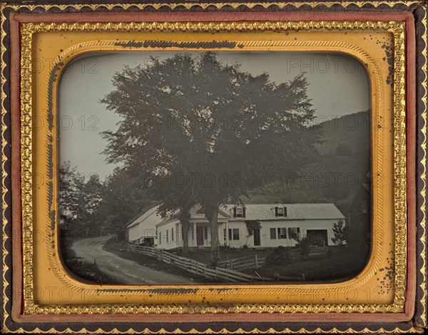 House on a Hillside, c. 1850.