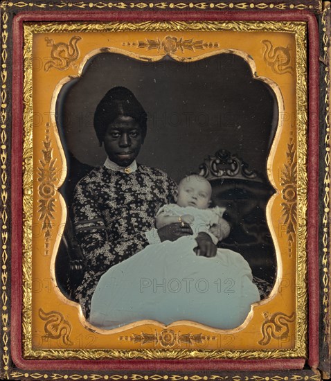 Portrait of a Woman and Baby, 1853.